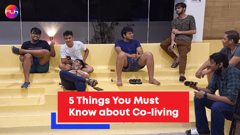 Image with text 5 Things You Must Know About Co-living | FLH